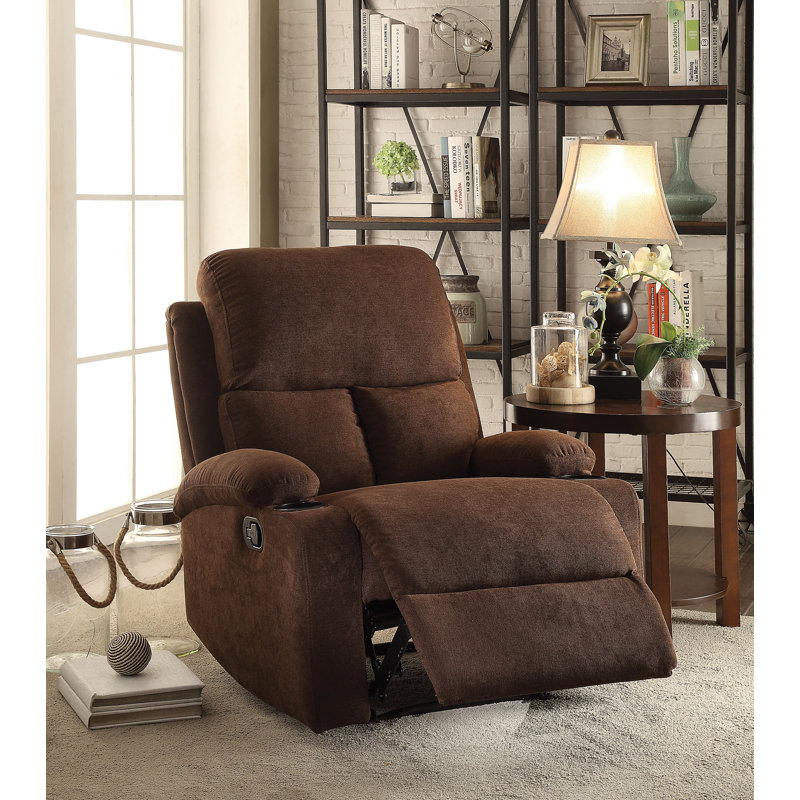 Lark Manor Kingsdown Upholstered Recliner & Reviews Wayfair